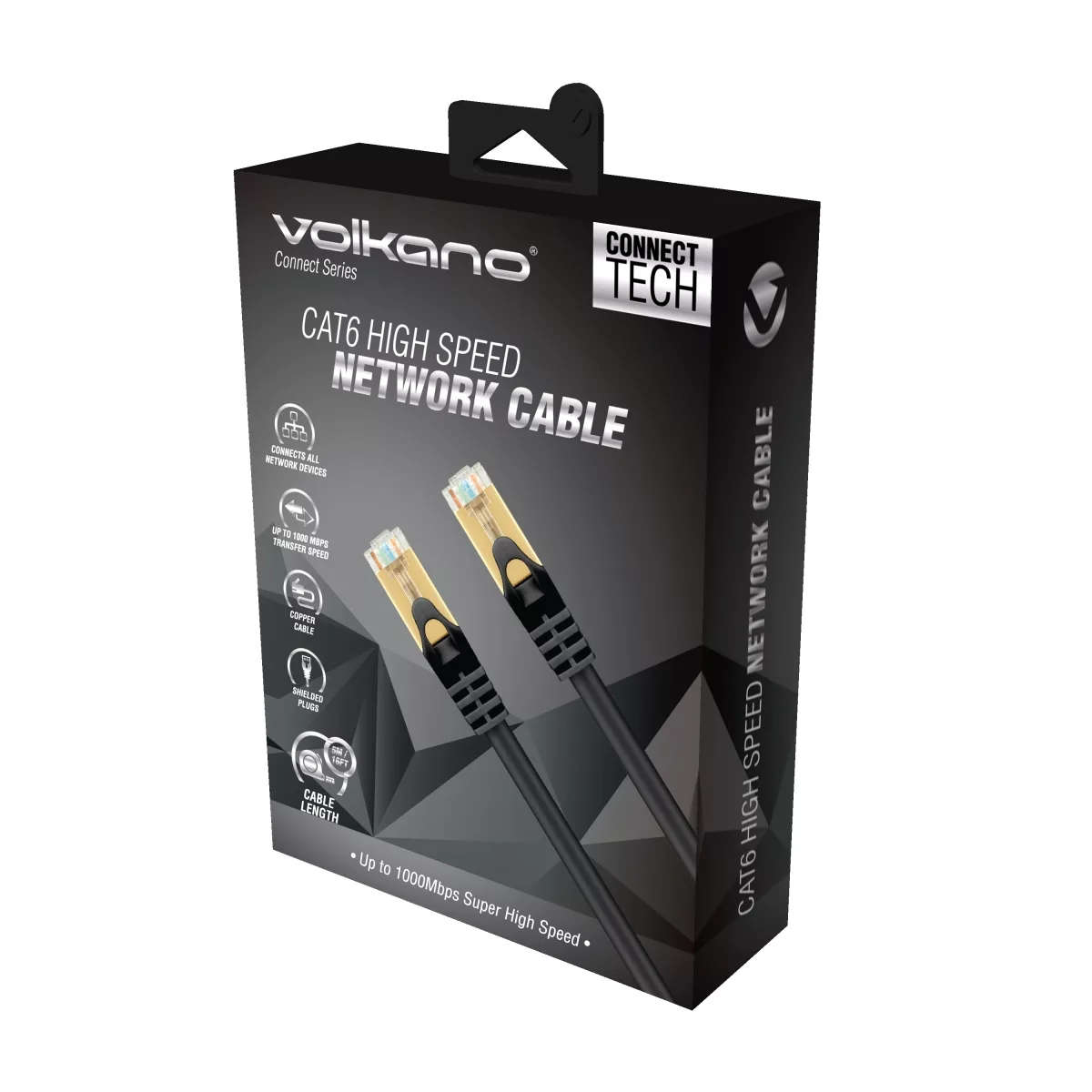 Volkano Connect Series CAT6 Network Cable 5m