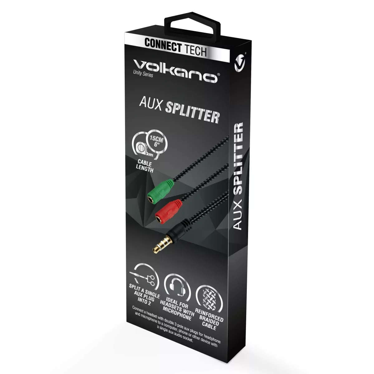 Volkano Unity Series 4 Poleplug AUX Splitter