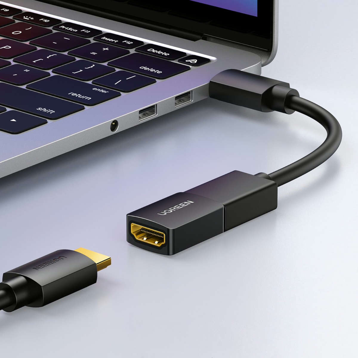 UGREEN 20107-20107 HDMI Female to Female Adapter - Black