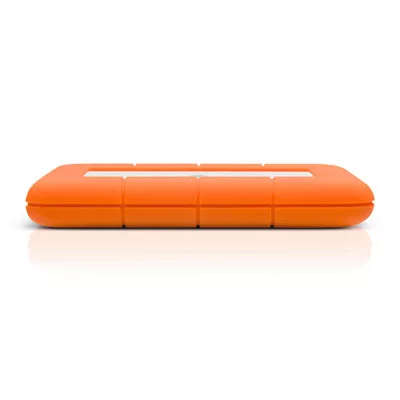 LaCie Rugged Mini 2TB Orange and Silver External Hard Drive