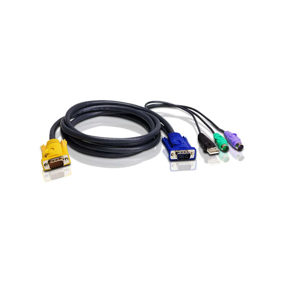 ATEN 2L-5303UP PS/2-USB KVM Cable 3m