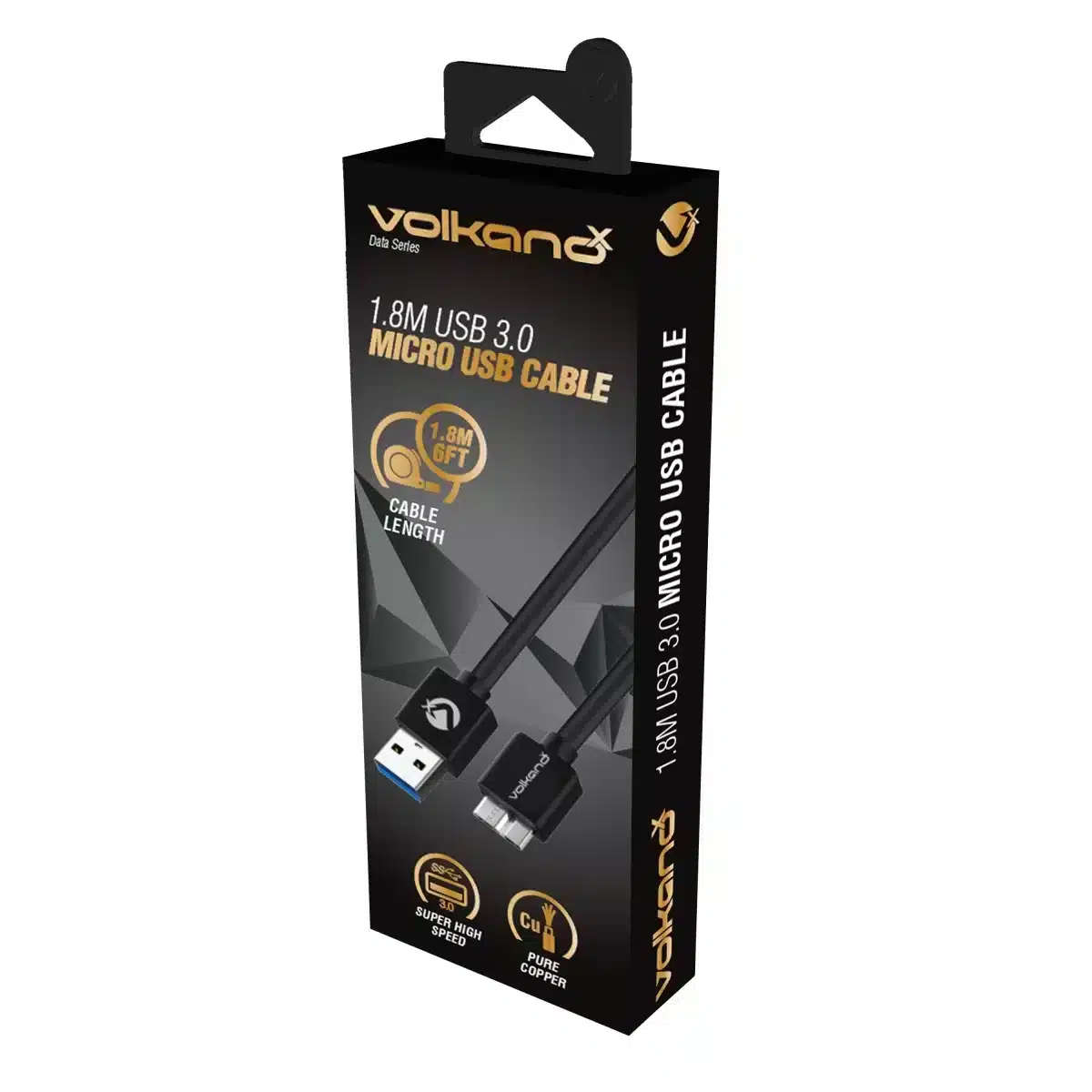 VolkanoX Data Series USB 3.0 Micro USB Cable 1.8m