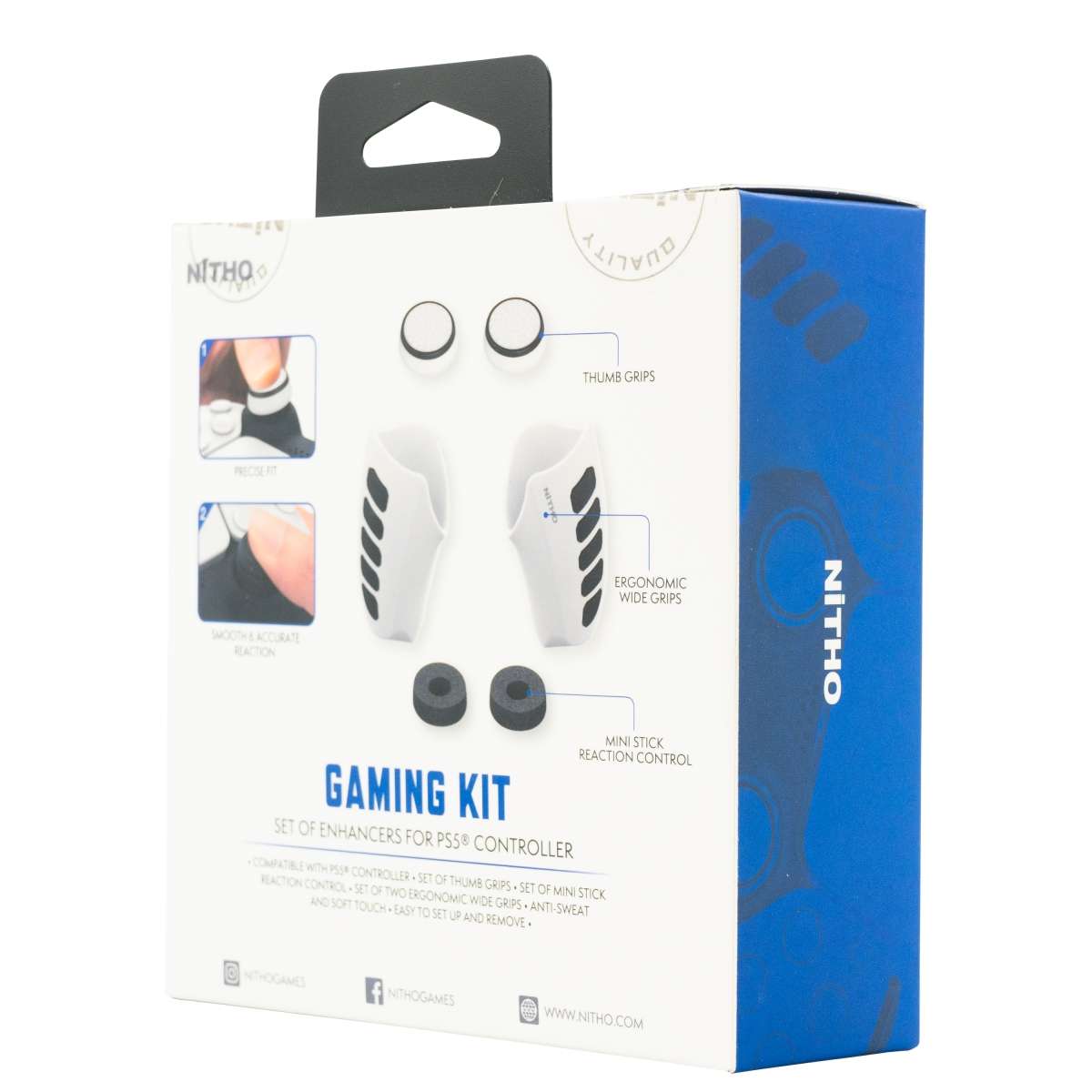 Nitho PS5 Gaming Kit Set of Enhancers For PS5 controllers