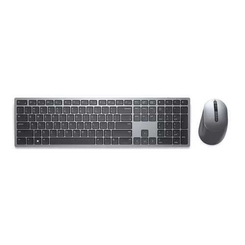 Dell KM7321W keyboard RF Wireless + Bluetooth QWERTY US International Grey Titanium