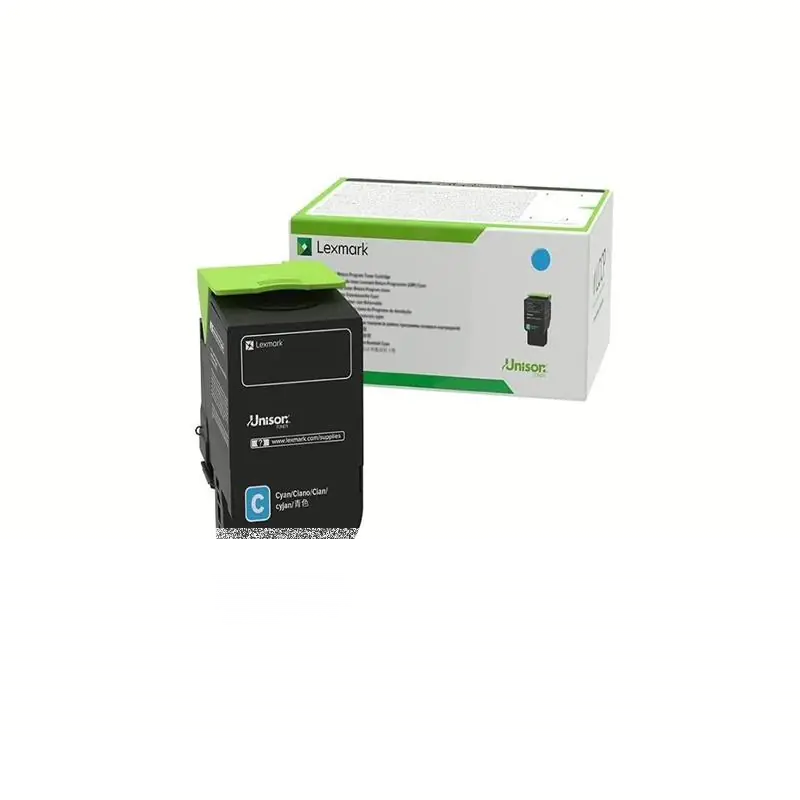 Lexmark 78C5XC0 Cyan Toner Cartridge 5,000 Pages Original Single-pack