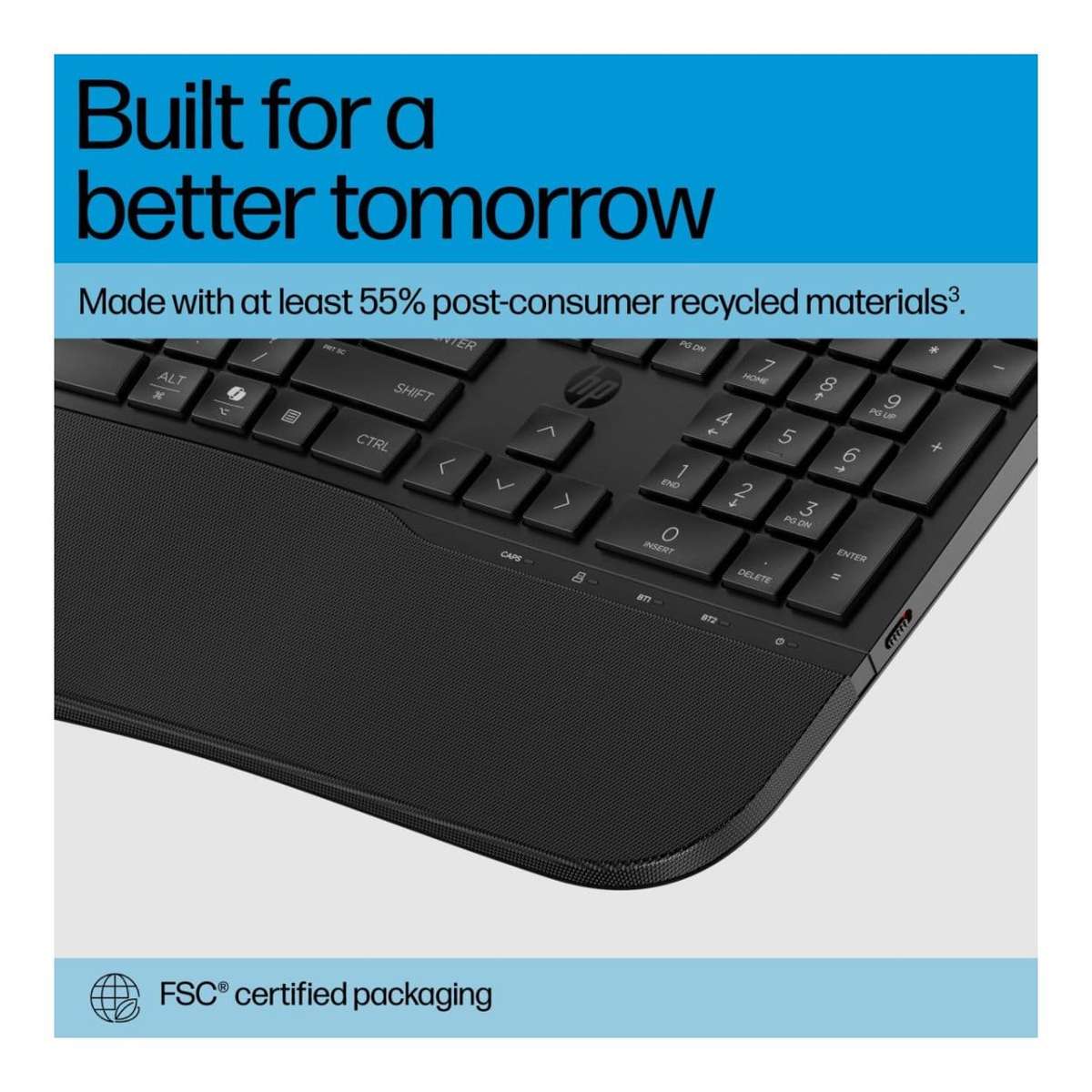 HP 685 Comfort Dual-Mode Keyboard Black