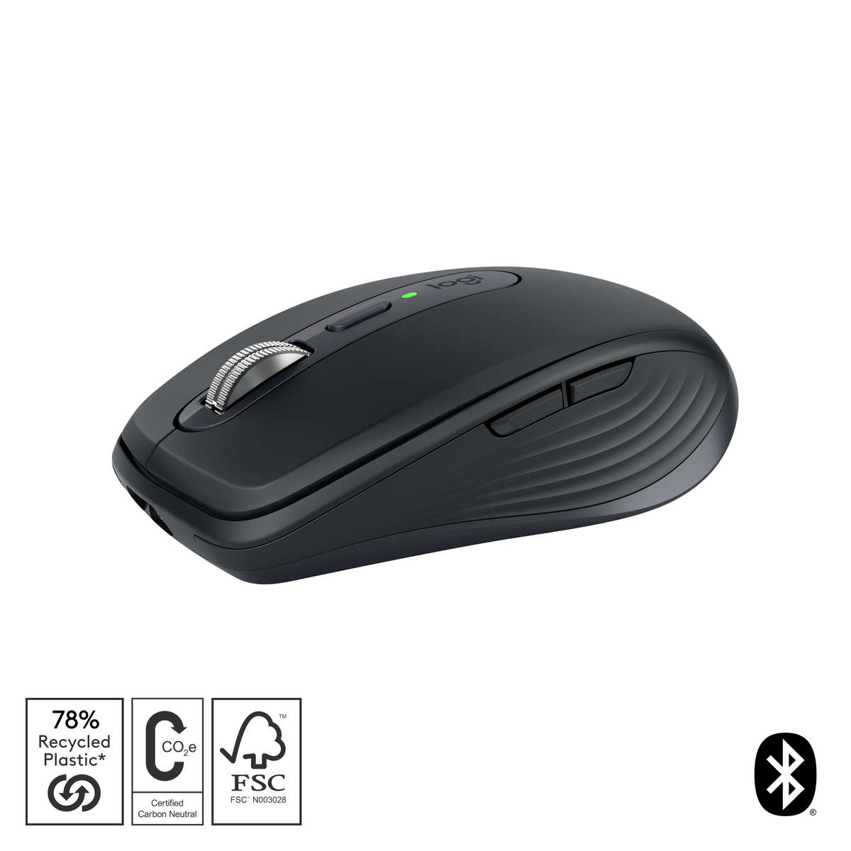 Logitech MX Anywhere 3S Wireless Bluetooth Mouse Black