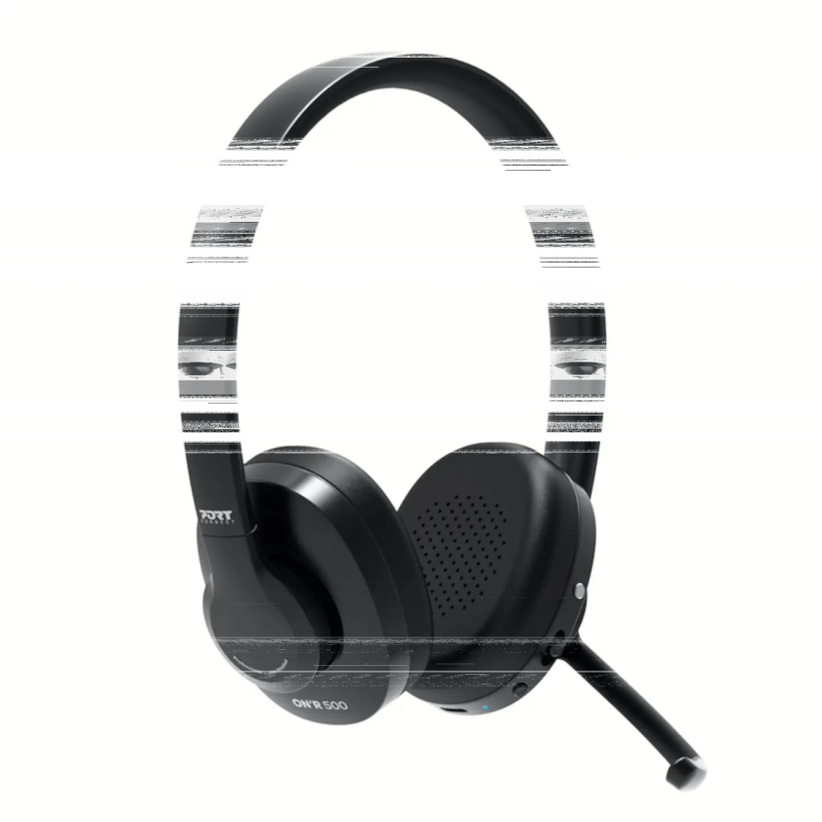 Port Connect ON?R 500 Bluetooth? Stereo Headset