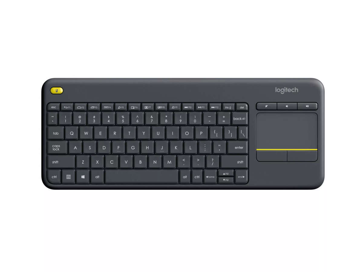 920-007145 - LOGI K400  Wireless Keyboard  Plus Touch (Dark Grey) Unifying  USB receiver