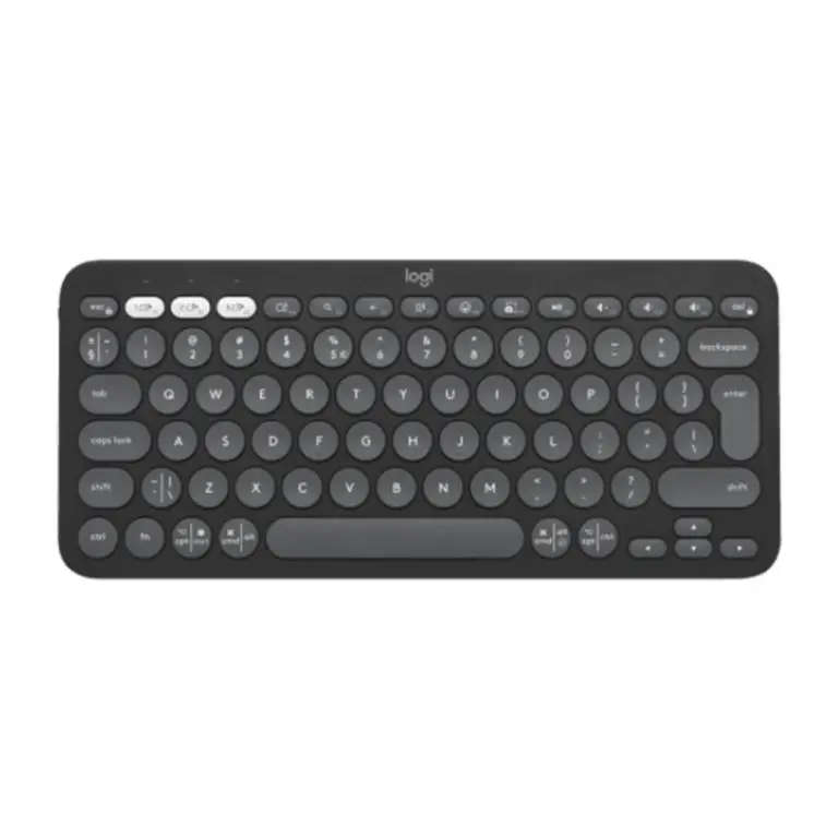 Logitech Pebble Keys 2 K380s Bluetooth Keyboard - Graphite