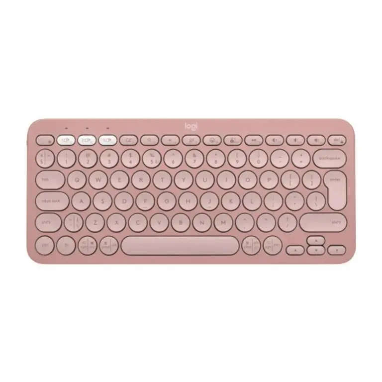 Logitech Pebble Keys 2 K380s Bluetooth Keyboard - Rose