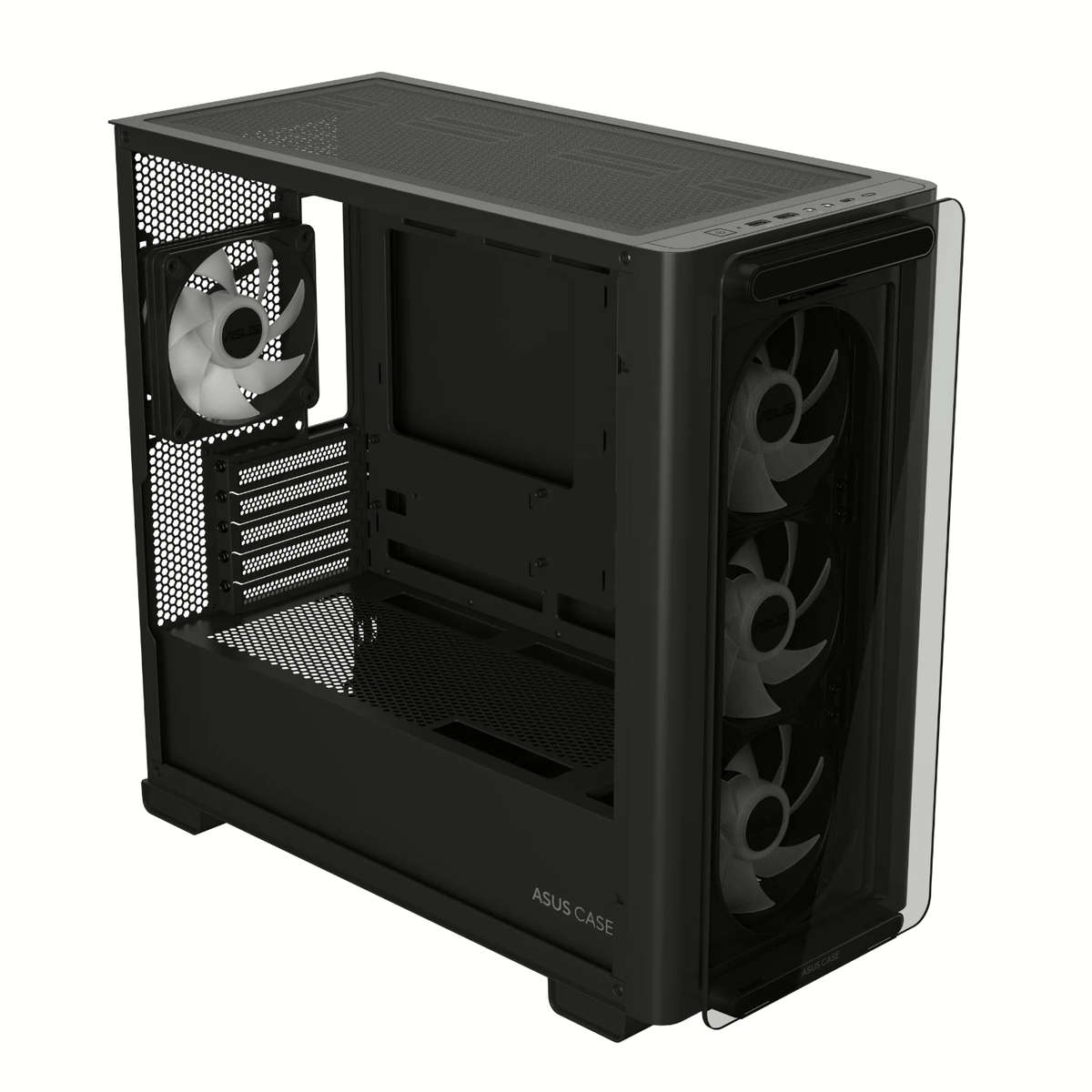 Asus A23 PLUS ARGB Micro-ATX Gaming Chassis - Black
