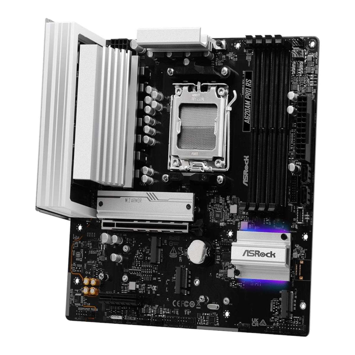 ASRock A620AM Pro RS AM5 M-ATX Motherboard