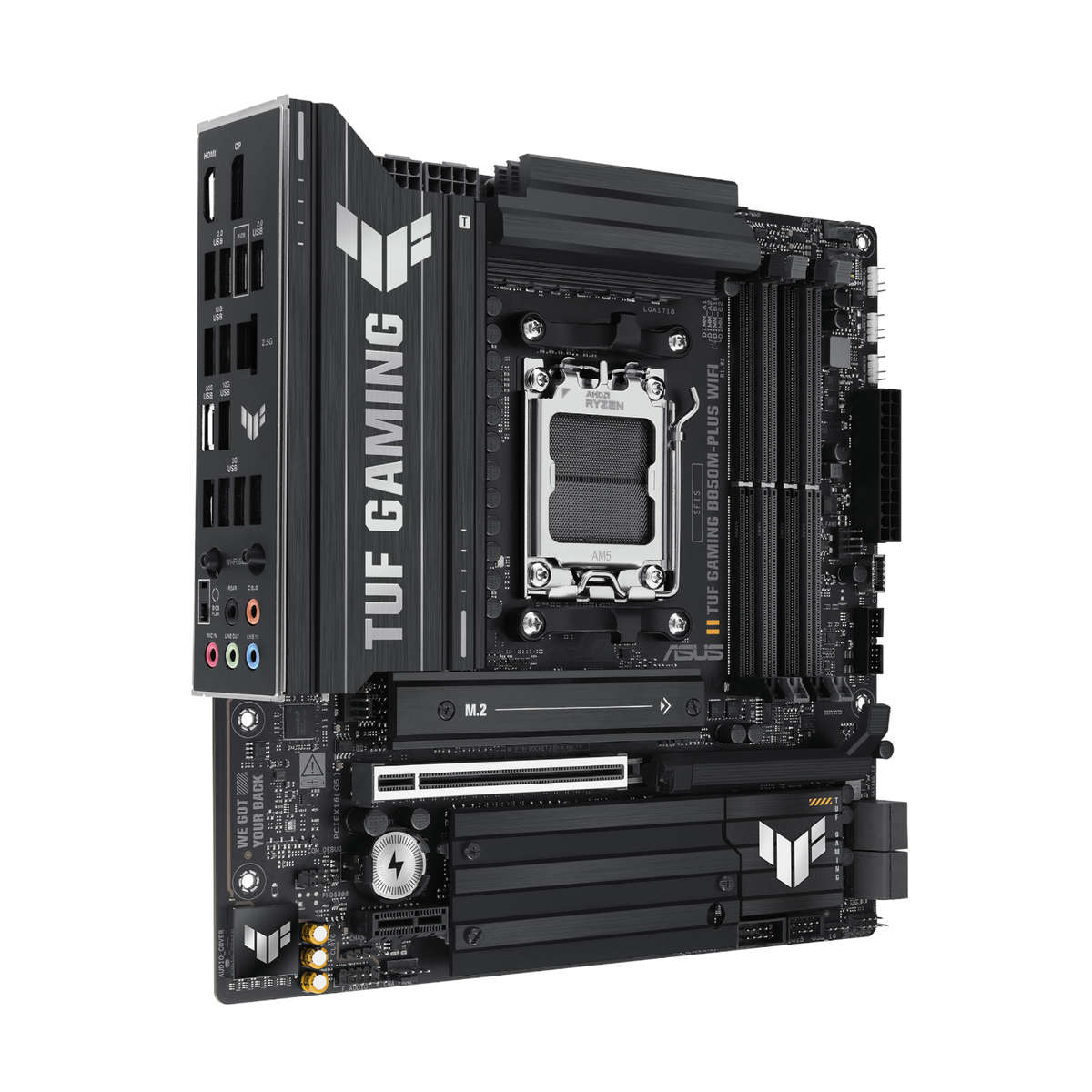Asus TUF Gaming B850M-PLUS WIFI and Asus Prime LC 240 ARGB Liquid CPU Cooler Bundle