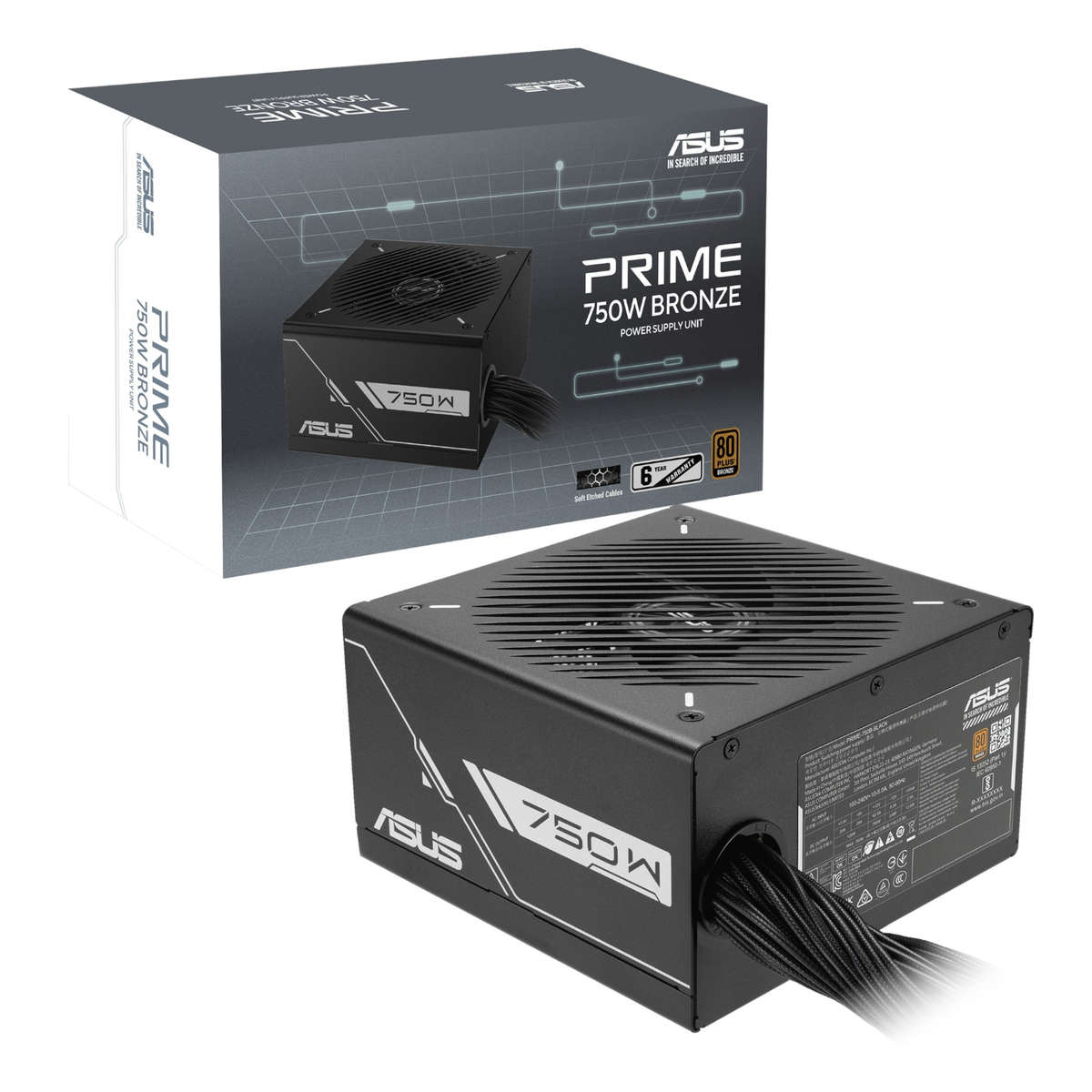 Asus UWM 2 Gaming Chassis/Graphics Card/Power Supply Combo (A31 PLUS | RX 7600 | PRIME 750W)