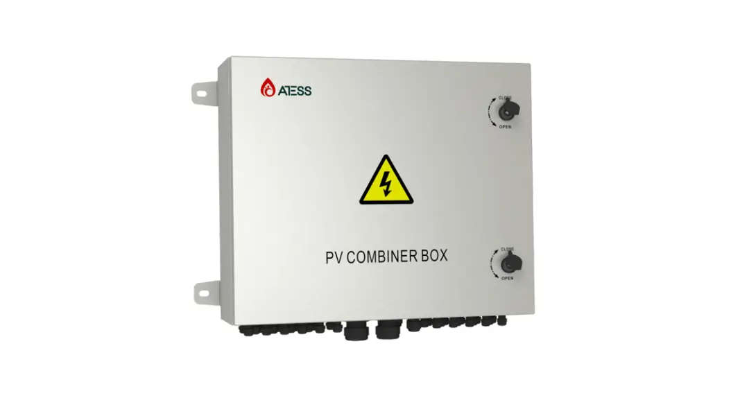 ATESS 8 String PV Combiner Box with string monitoring