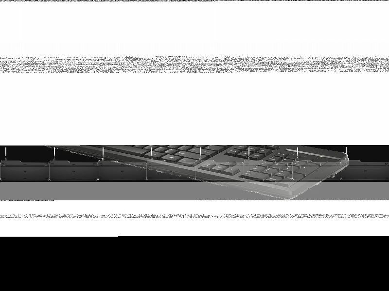 HP 125 G2 USB Wired Keyboard EURO