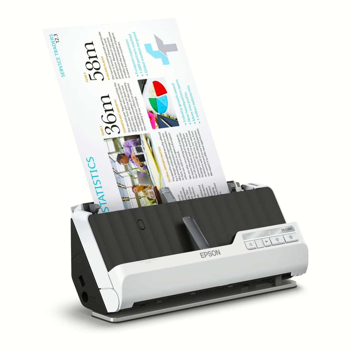 Epson DS-C490 A4 Compact Scanner