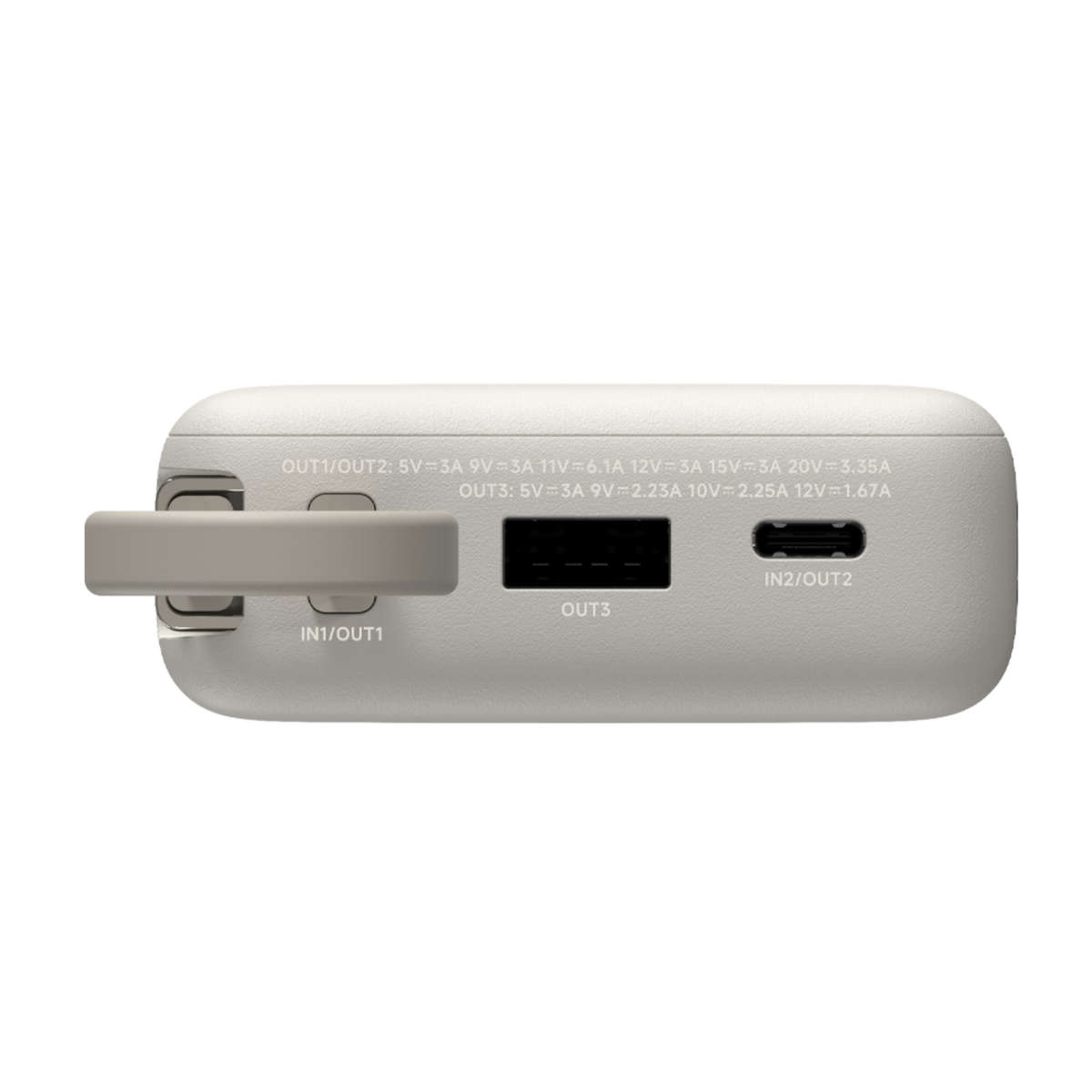 Xiaomi 67W Power Bank 10000mAh (Integrated Cable) - Tan