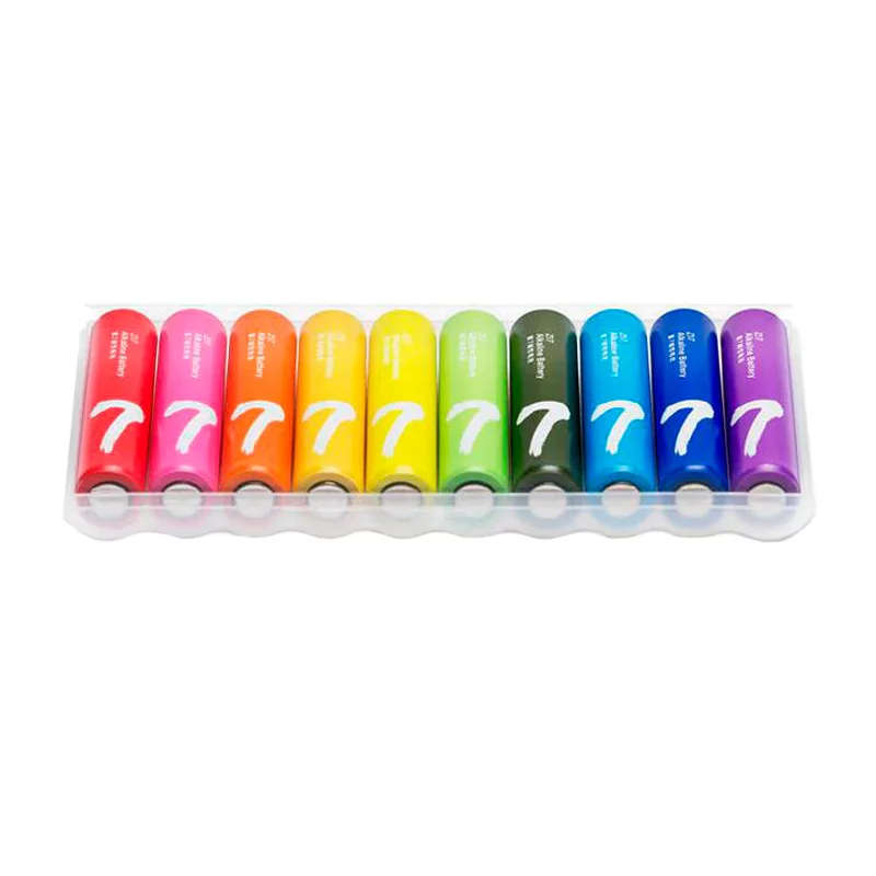 Xiaomi AAA Rainbow Batteries 10-pack