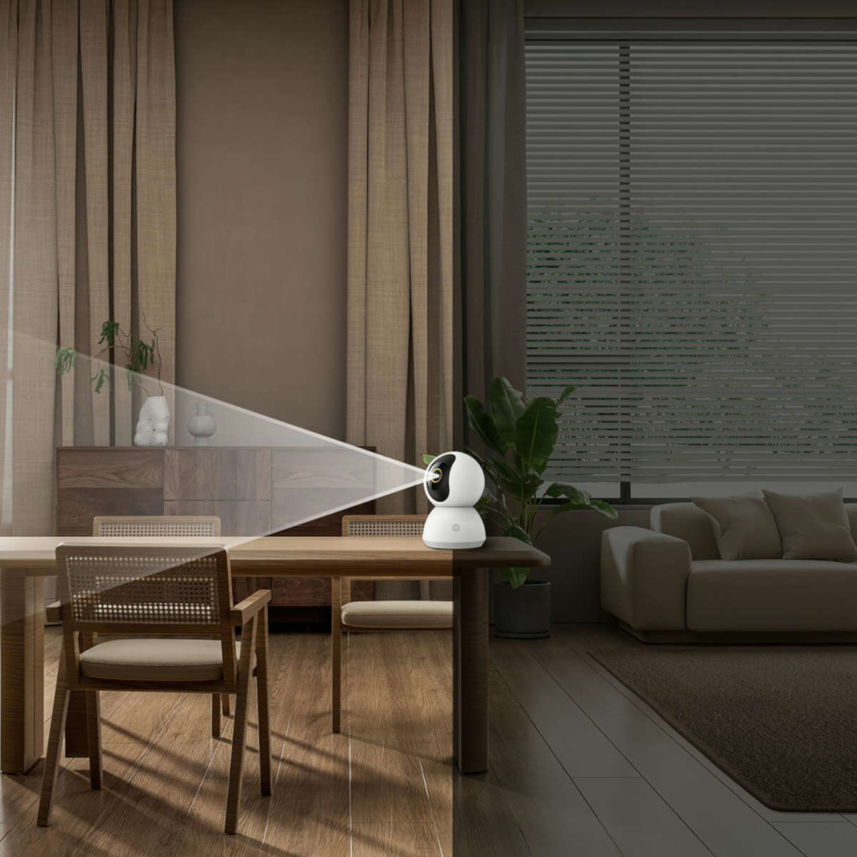 Xiaomi Smart C300 Dual 2K Indoor Wi-Fi Security Camera ? White