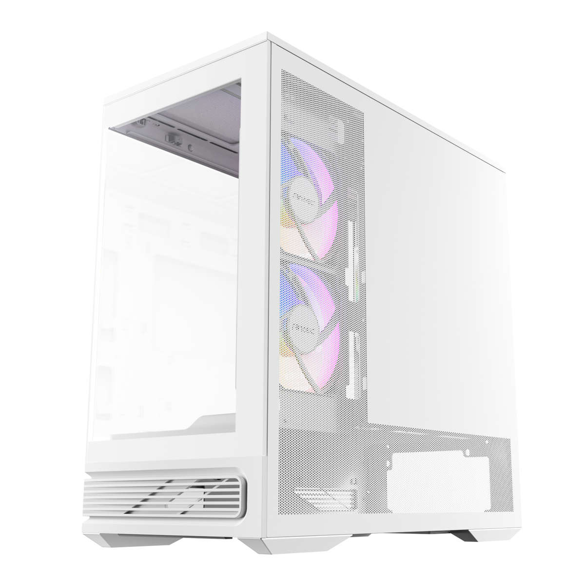 Antec C2M ARGB Compact Micro-ATX Gaming Chassis - White