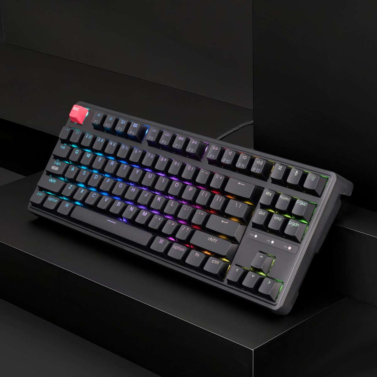Keychron C3 Pro 80% 8K Super Banana Switch Hot-swappable RGB Wired Custom Mechanical Keyboard