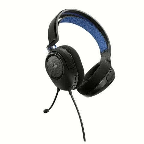 Corsair HS35 V2 Multiplatform Wired Gaming Headset Blue