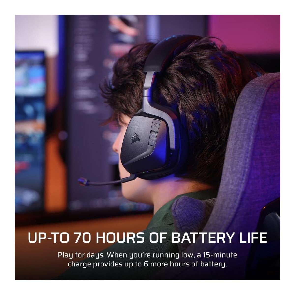 Corsair VOID v2 MAX Wireless Gaming Headset Carbon