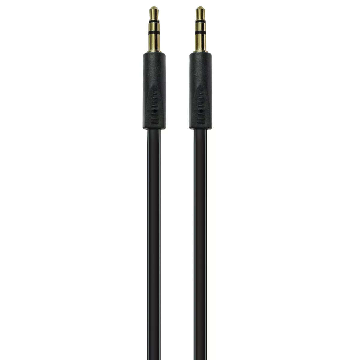 Volkano Slim Series 3.5mm Aux Stereo Cable 2m Black