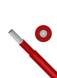 150mm2 single-core HV DC cable 1m - Red