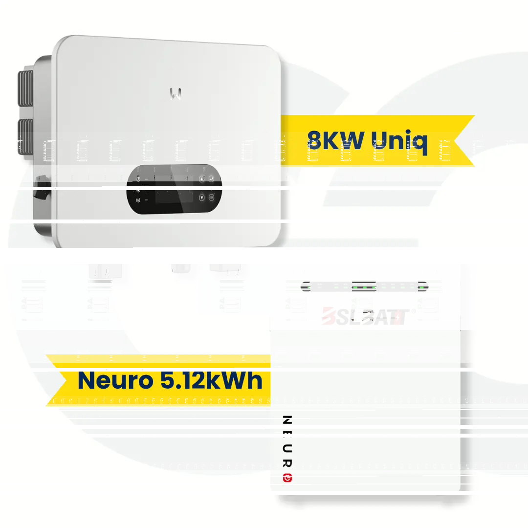 MAD Kit GoodWe ES 8kW Uniq + BSL Battery Neuro (5.12kWh)