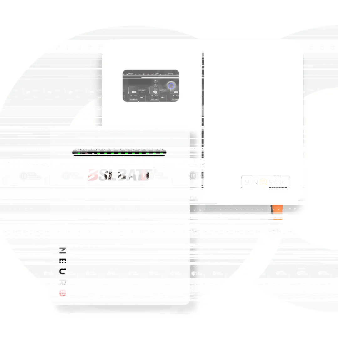MAD Kit SunSynk 6kW Lynks Inverter + BSL Battery Neuro (5.12kWh)