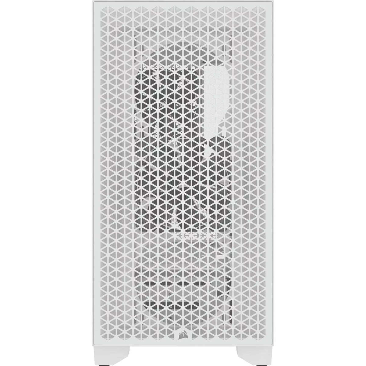 Corsair 3000D AirFlow Clear ATX Mid Tower PC Case - White
