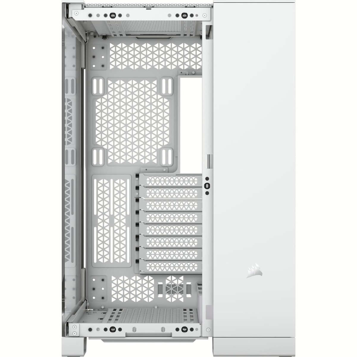 Corsair iCUE Link 6500X RGB Tempered Glass Steel ATX Mid-Tower Gaming PC Case - White