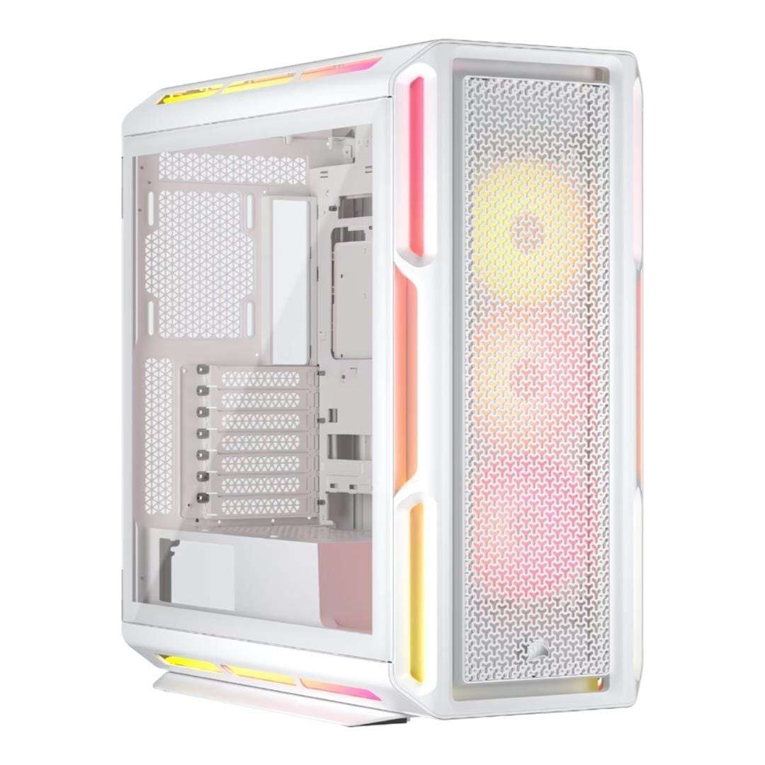 Corsair iCUE Link 5000T LX RGB Midi Tower ATX PC Case White