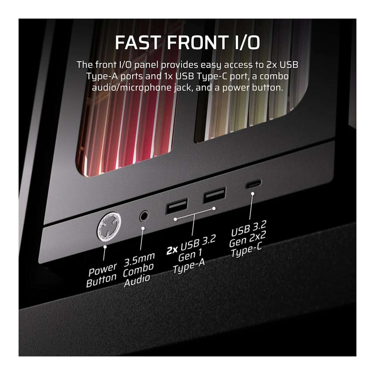 Corsair FRAME 4000X RS Mid-Tower PC Case Black