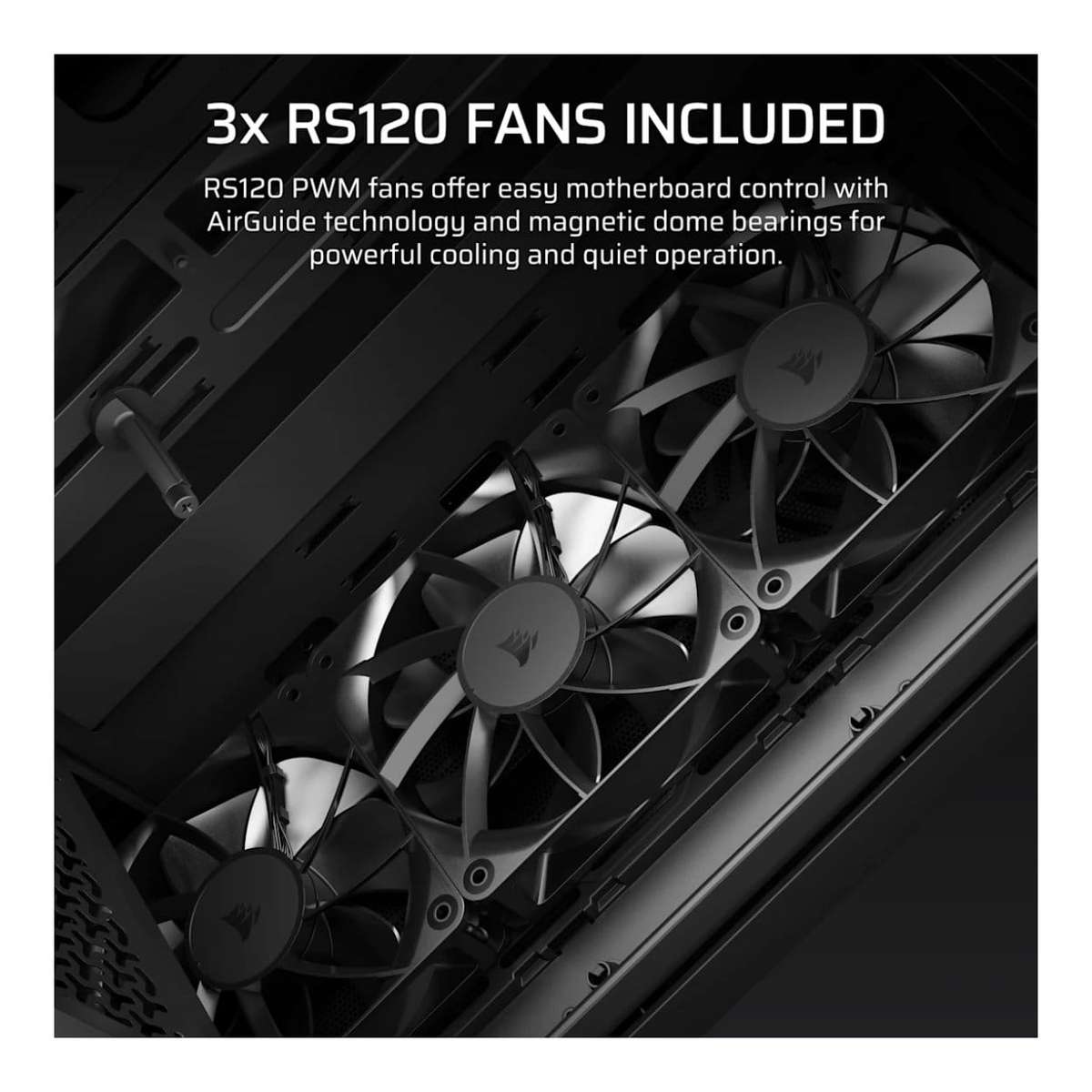 Corsair 3200D RS Mid-Tower PC Case Black