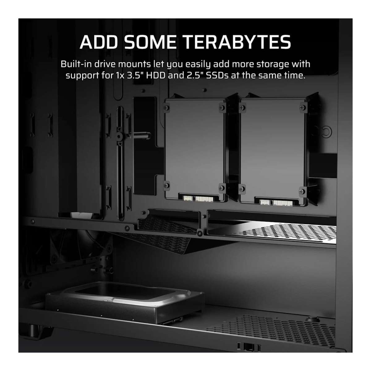 Corsair 3200D RS Mid-Tower PC Case Black