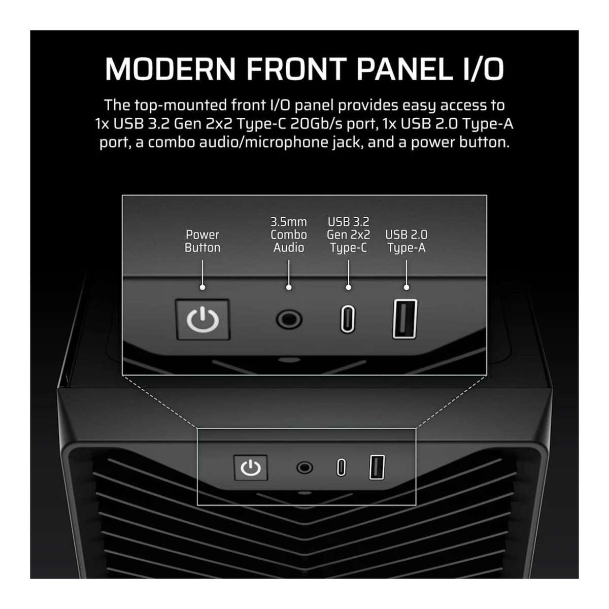 Corsair 3200D RS Mid-Tower PC Case Black