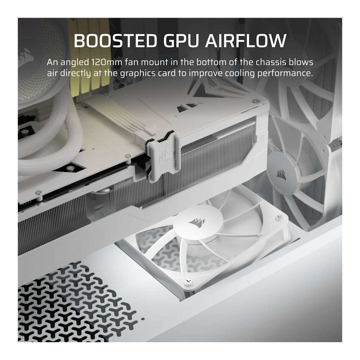 Corsair 3200D RS Mid-Tower PC Case White