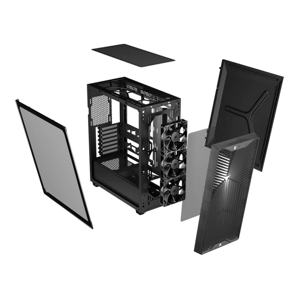 Corsair 3200D RS Mid-Tower PC Case Smoke