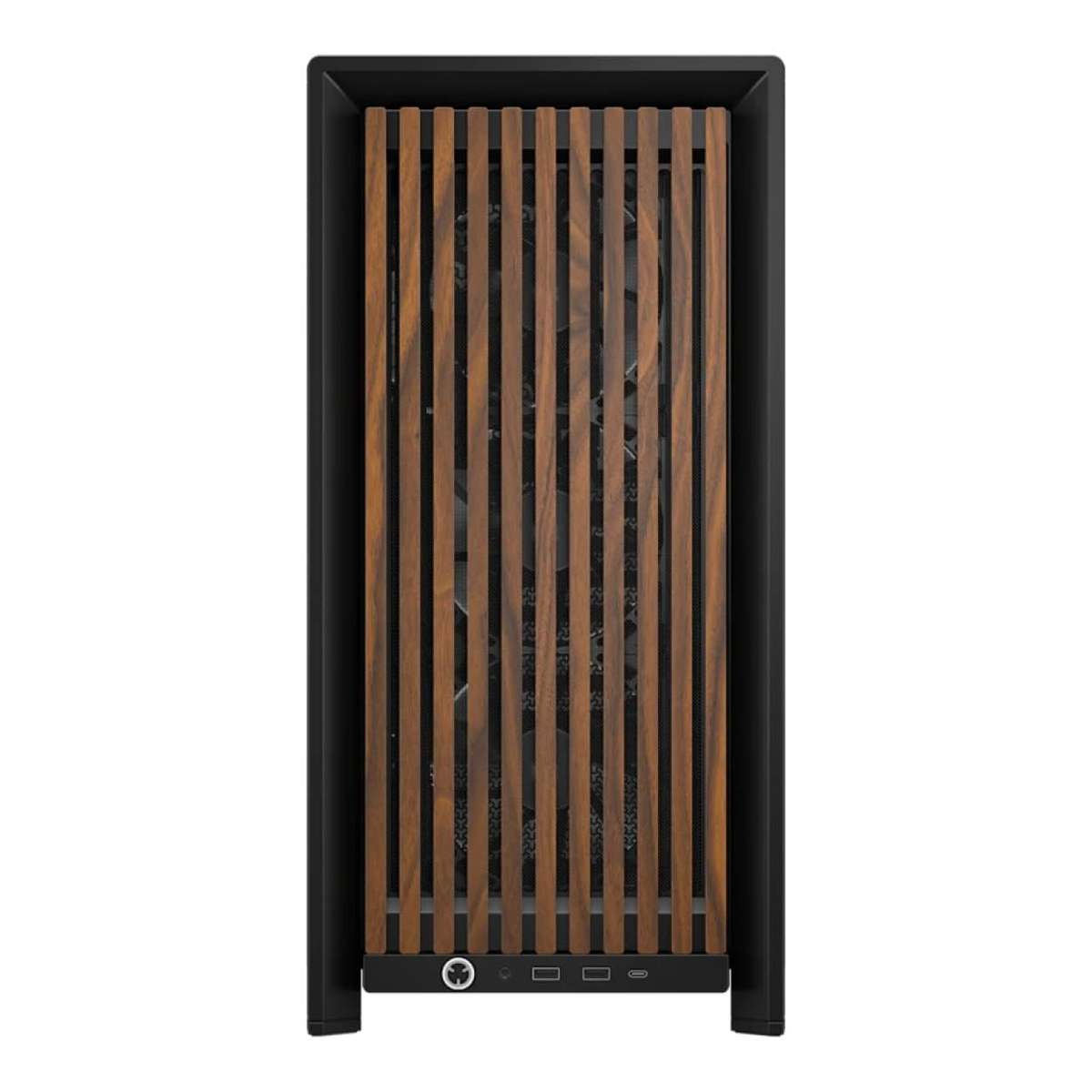 Corsair FRAME 4000D RS WOOD Modular Mid-Tower PC Case Walnut