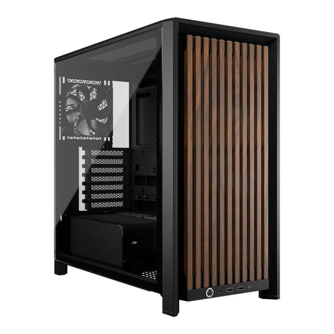 Corsair FRAME 4000D RS WOOD Modular Mid-Tower PC Case Walnut