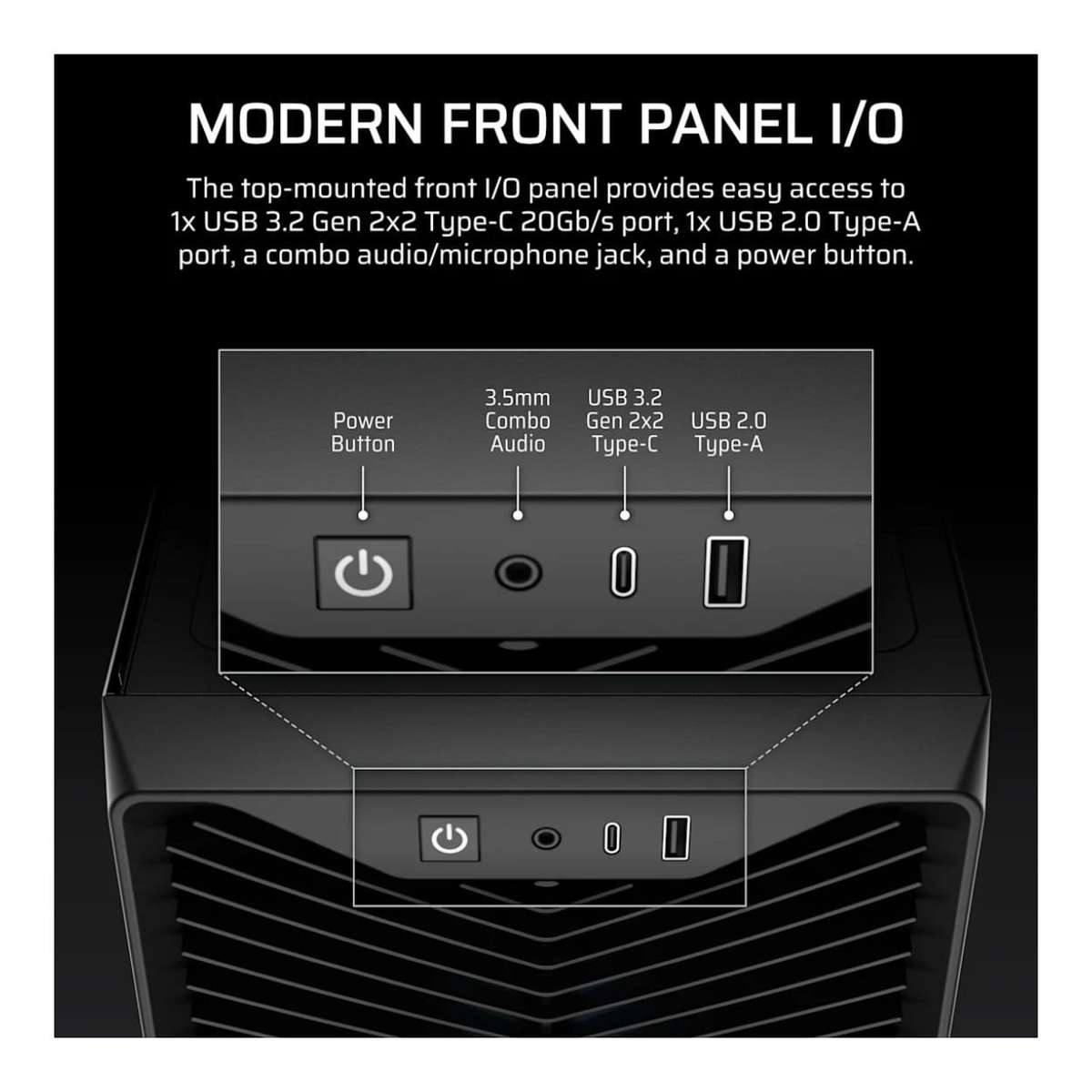 Corsair 3200D RS ARGB Mid-Tower PC Case Black