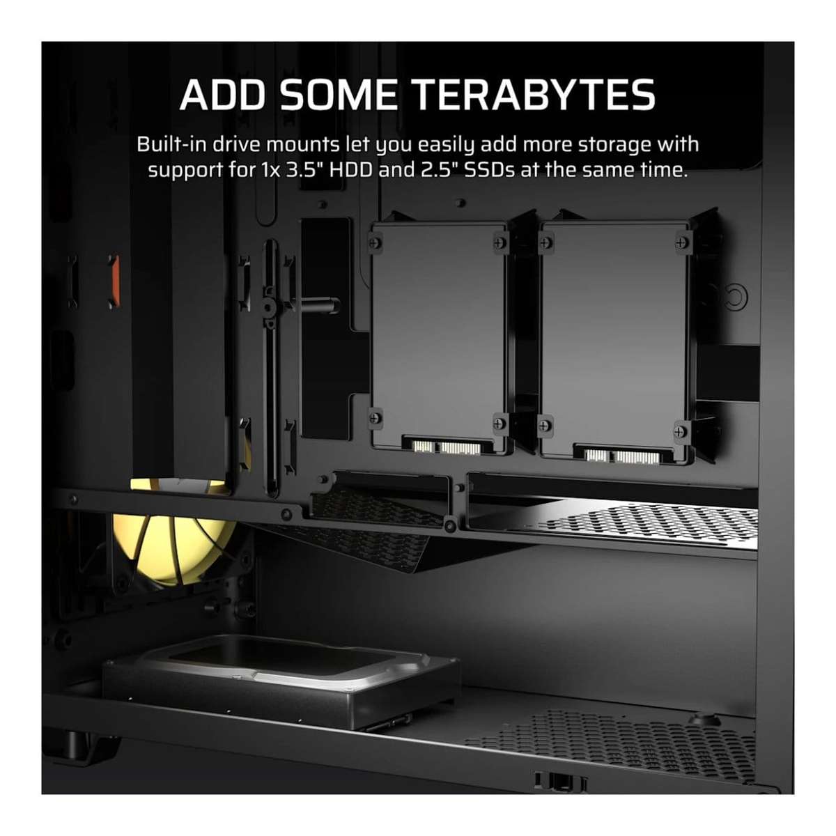 Corsair 3200D RS ARGB Mid-Tower PC Case Smoke