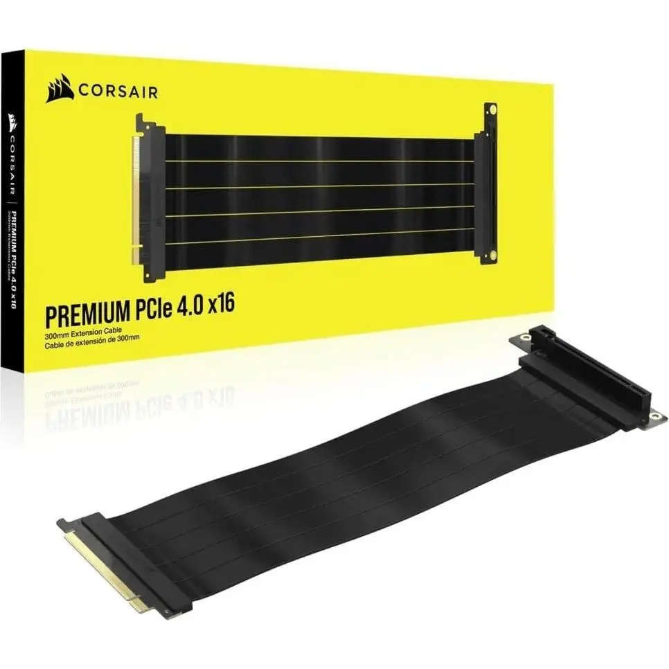 Corsair 300mm Premium PCIe 4.0 x16 Extension Cable