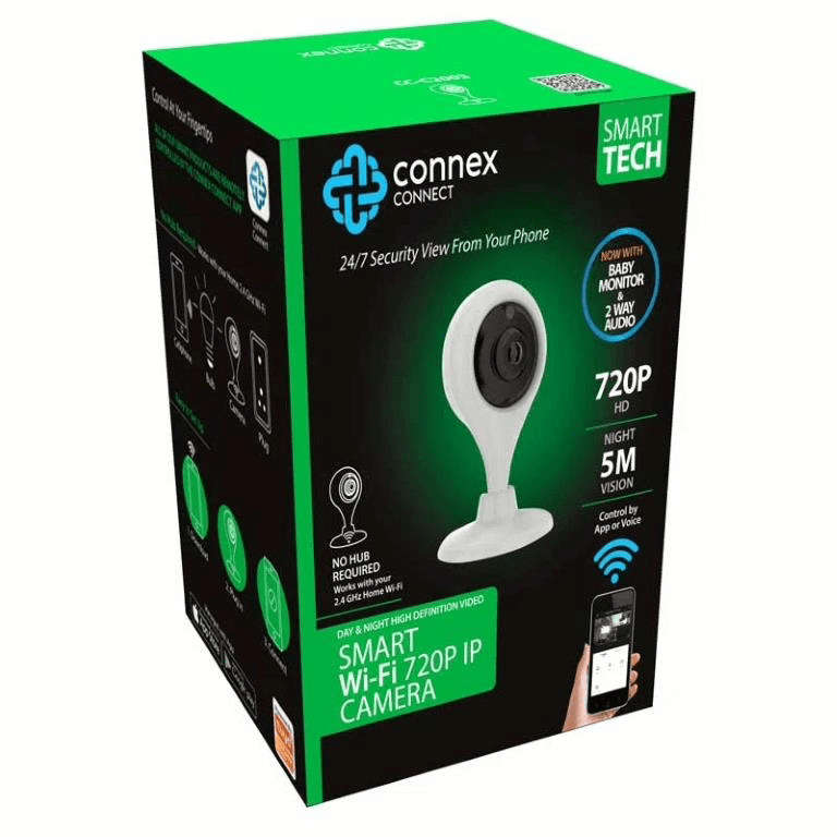 Connex Smart WiFi 720p 3.6mm Indoor Network Camera