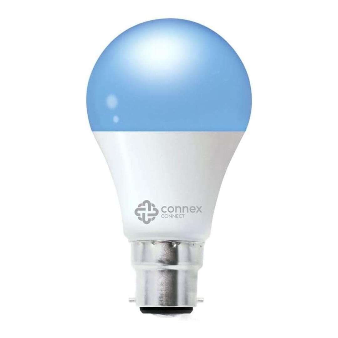 Connex Smart 6W LED RGB Bayonet Wi-Fi Bulb White