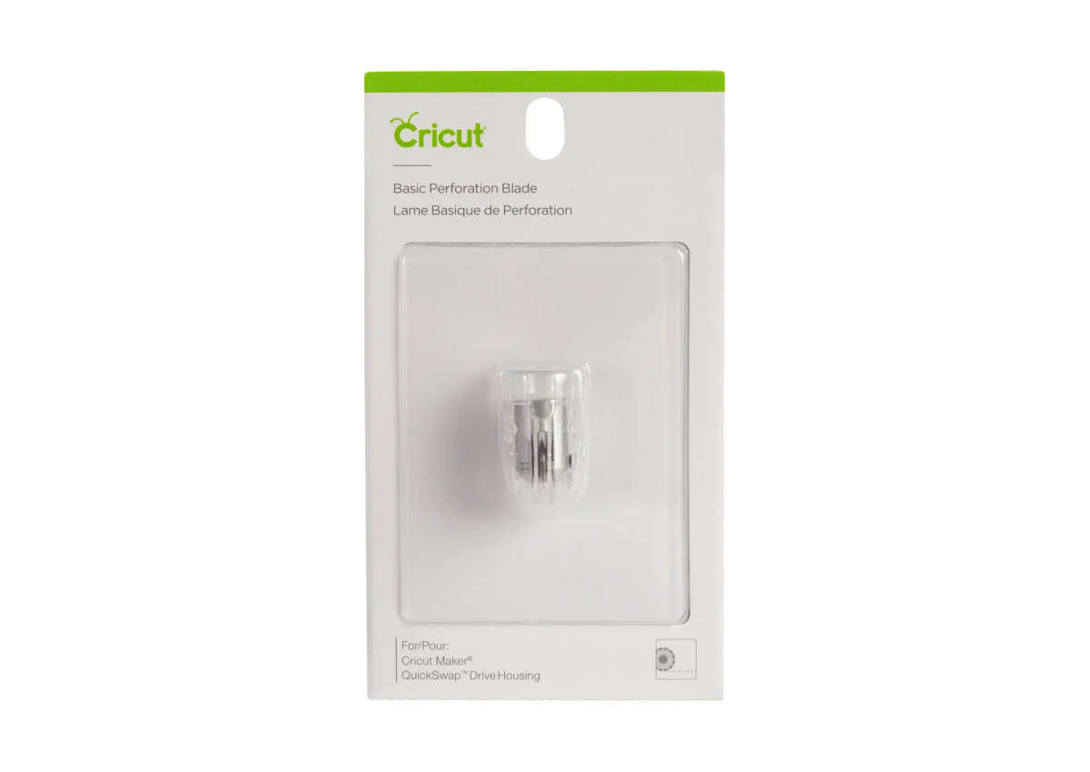 2006706 - Cricut Maker PerForation Blade Tip; Basic PerForation Blade; 2.5 mm teeth / 0.5 mm gap.